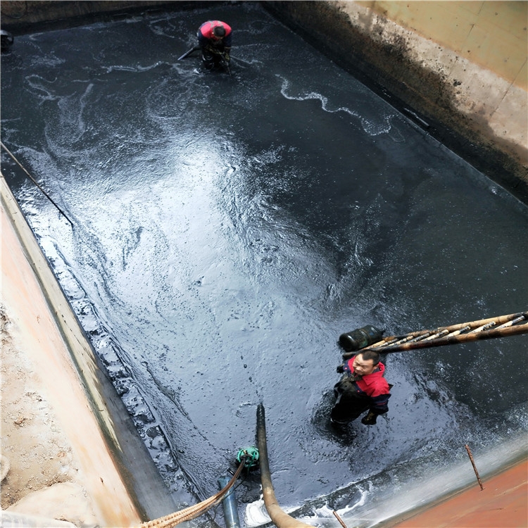 肃南废水池清理