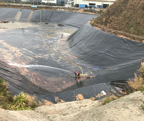 肃南废水池清理